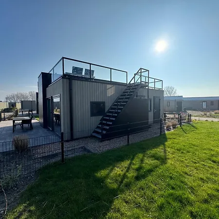 Enkhuizer Cube Elite Hafenpanorama Mit Dachterrasse Haus Nr 339 Prázdninový dům *